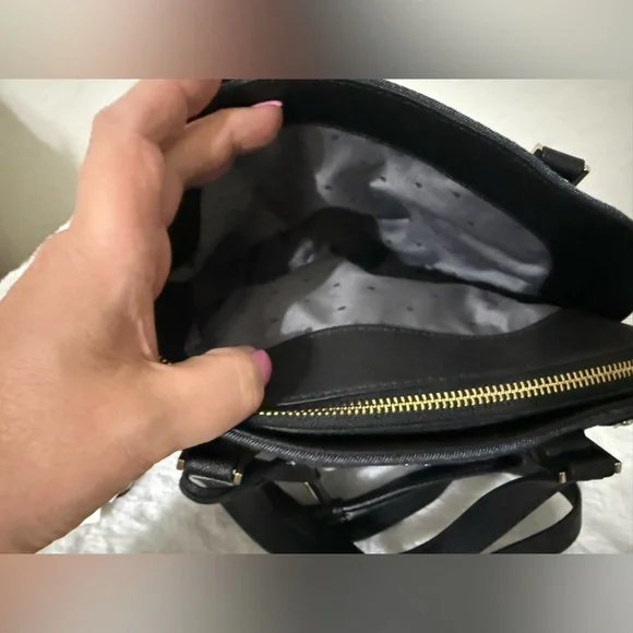 Kate Spade NWOT Embellished Cameron Street Lottie Denim Blue Pearls Orig $348 - Picture 9 of 14